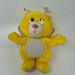 Vintage Wuzzles Butterbear Plush 1984‎ Disney Hasbro Softies 12" Flawed READ